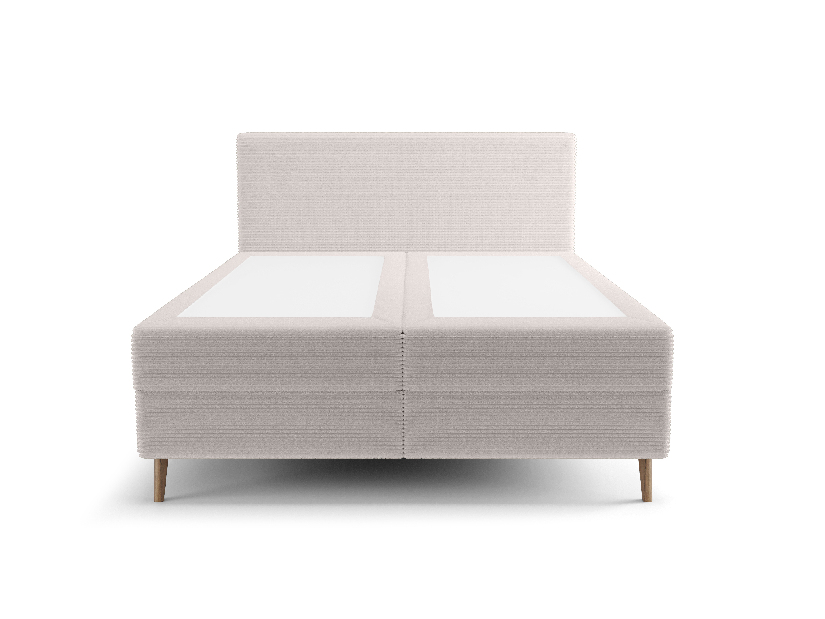 Bračni krevet 200 cm Napoli Comfort (bijela) (s podnicom, s prostorom za odlaganje)