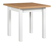 Blagovaonski stol Misha 8 (Hrast grandson + Bijela) (za 4 do 6 osoba)