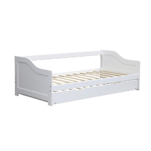 Dječji krevet s pomoćnim ležajem 90 cm Intaria (bijela)