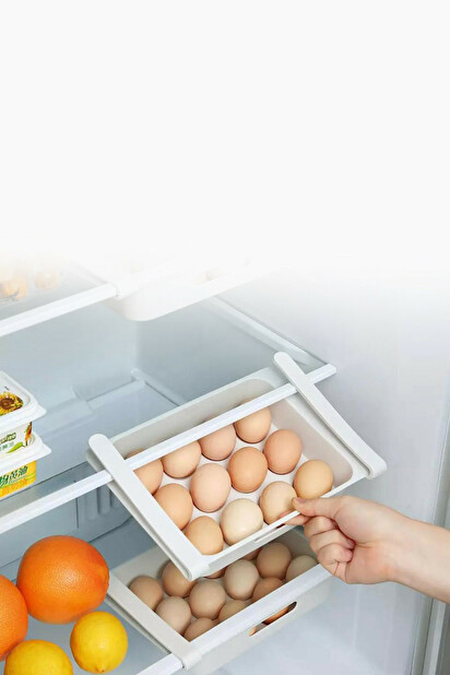 Držač za jaja za hladnjak Mona (bijela)