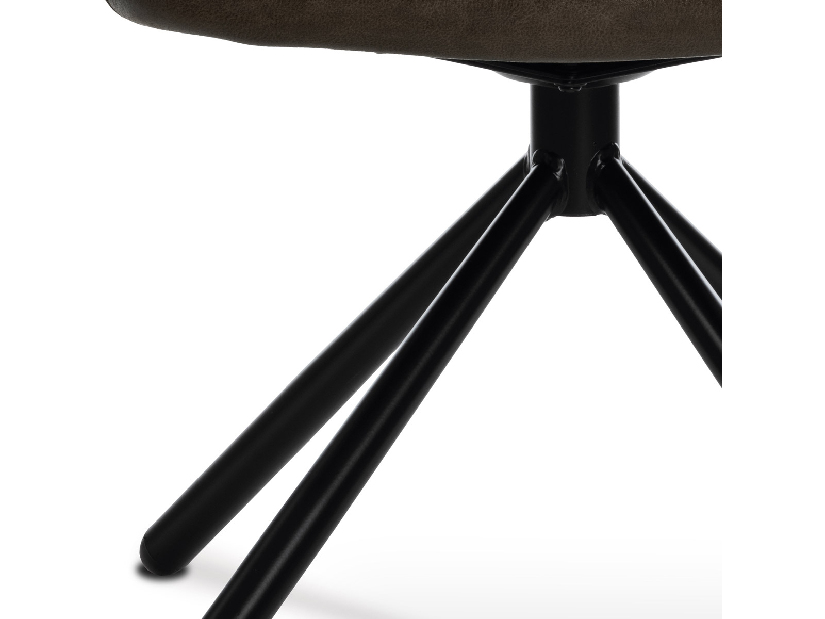 Blagovaonska stolica Herbia-397-BR3 (tamno smeđa + crna)