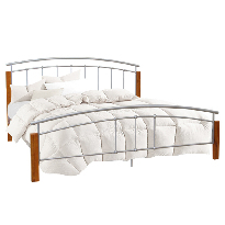 Bračni krevet 180 cm Malbrua (S podnicom)  