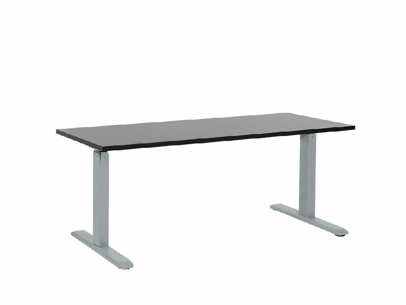 Pisaći stol Upgo (crno siva) (električno podesiv)