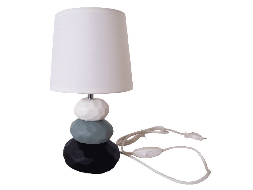 Stolna lampa Neann (bijela + plava + crna)