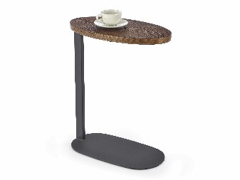 Stolić za kavu Dedra (orah + crna)