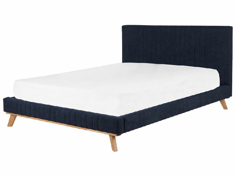 Bračni krevet 180 cm TALLE (s podnicom) (plava)