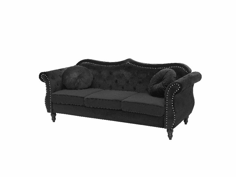 Sofa trosjed Stege (crna)