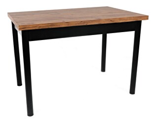 Blagovaonski stol na razvlačenje(za 6 osoba) Pollo (orah + crna)