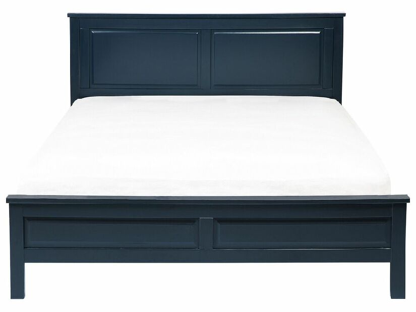 Bračni krevet 180 cm OLIVE (s podnicom) (plava)
