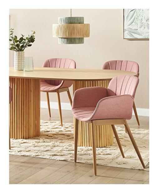 Set blagovaonskih stolica (2 kom.) Asgeir (ružičasta)