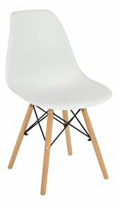 Blagovaonska stolica Cisi 3 (bijela)
