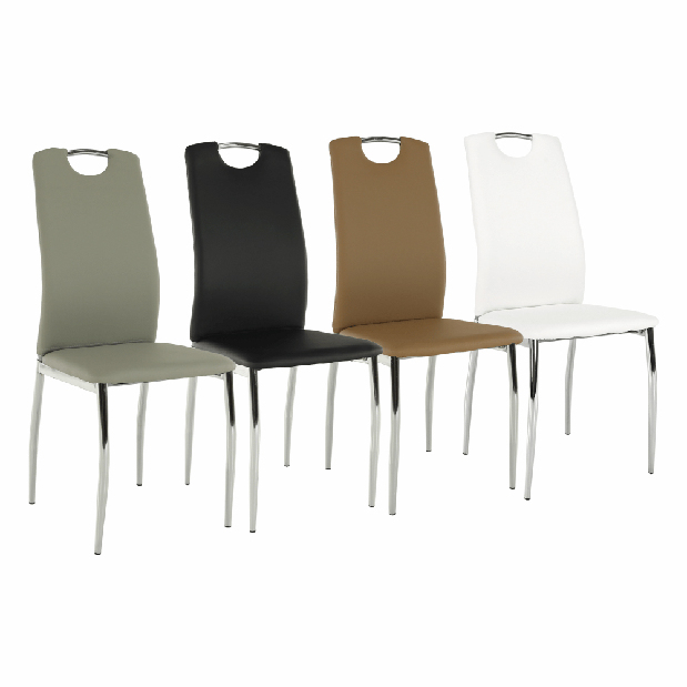 Set 4 kom. blagovaonskih stolica Eglish (bijela) *outlet, moguća oštećenja