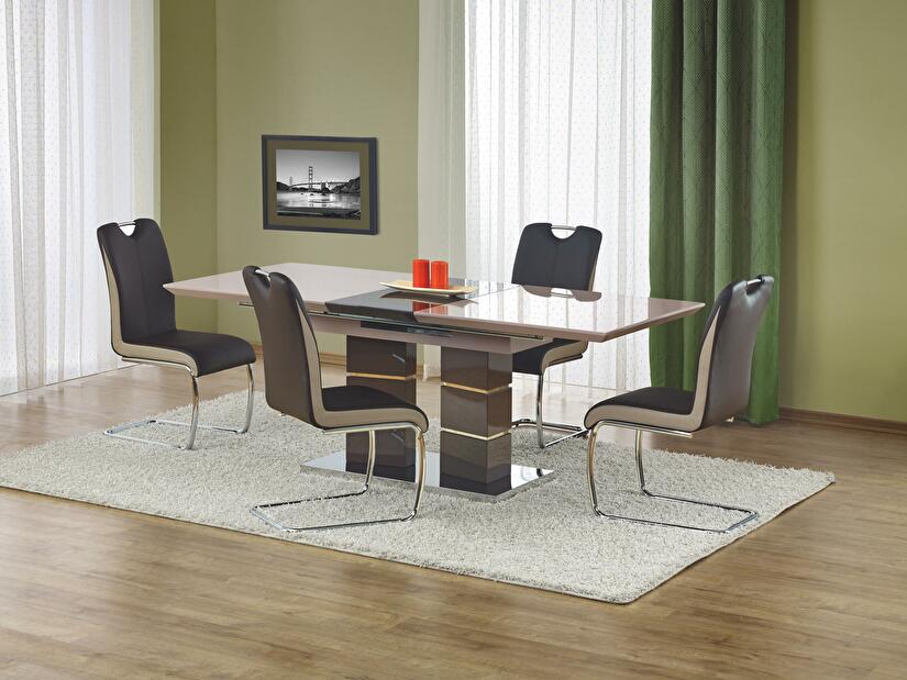 Blagovaonski stol Gera (za 6 do 8 osoba) (svijetlo smeđa + tamno smeđa)