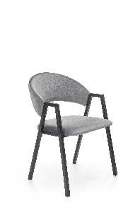 Blagovaonska stolica Kris (siva + crna)