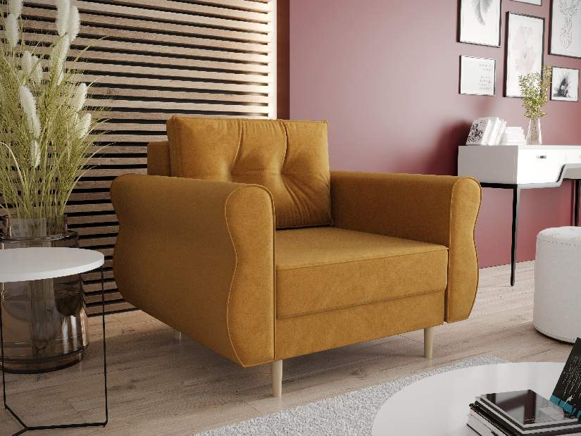 Fotelja Avery (boja senfa)