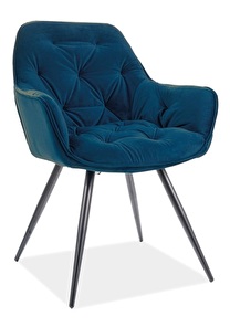 Blagovaonska stolica Champlain (plava + crna)