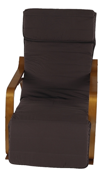 Fotelja za ljuljanje Runde (smeđa + smeđa) 