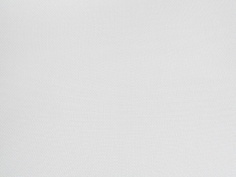 Vrtni blagovaonski set Grosso (crna) (staklena ploča 180x90 cm) (bijele stolice)