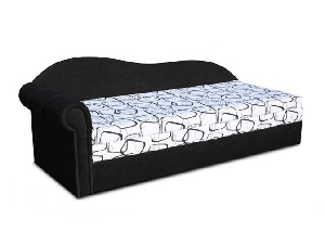 Jednostruki krevet (kauč) 70 cm Lane II (crna 39 + Dodo 1026) (L)
