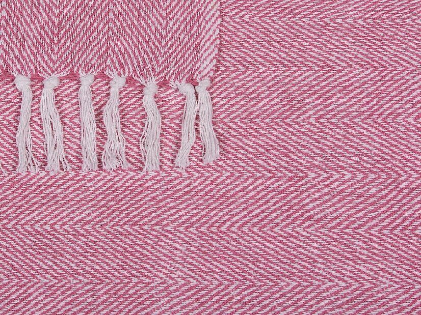 Deka 160x130 cm TANAMI (tekstil) (ružičasta)