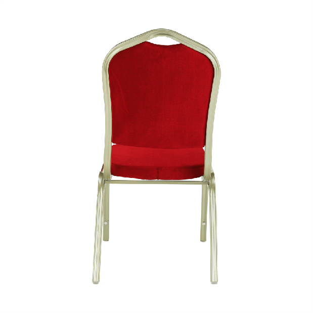 Set blagovaonskih stolica (2 kom.) Zoni (bordo + šampanjac) *outlet moguća oštećenja