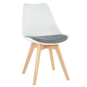 Blagovaonska stolica Ambany (bijela + siva)  