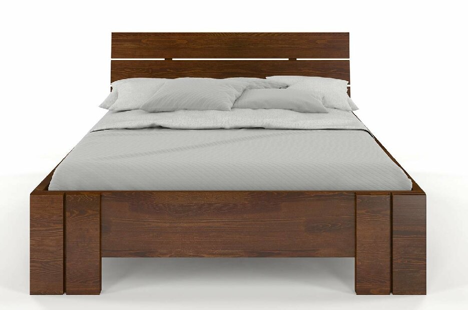 Bračni krevet 180 cm Tosen High (borovina)