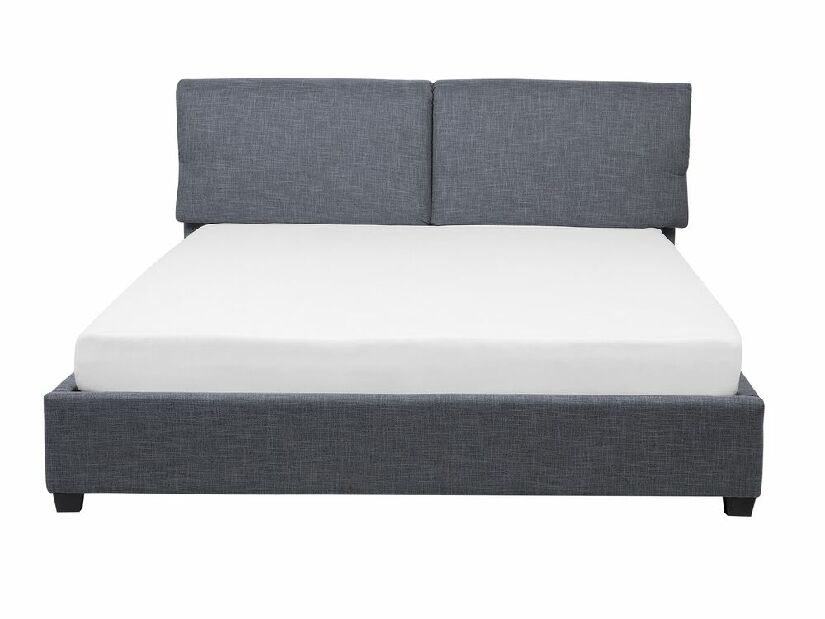 Bračni krevet 180 cm BELLA (s podnicom) (siva)