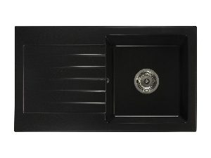 Kuhinjski sudoper Lemmion (crna) (sa 2 otvora za bateriju) (L)