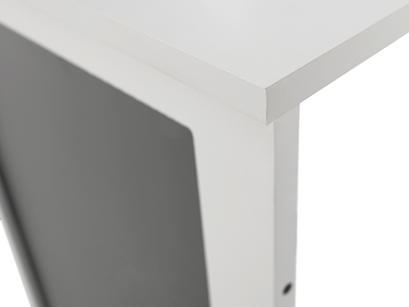 Zidni sklopivi stol s pločom Zelman (bijela)