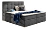 Bračni krevet Boxspring 180 cm - Irma 01 (tamno siva)
