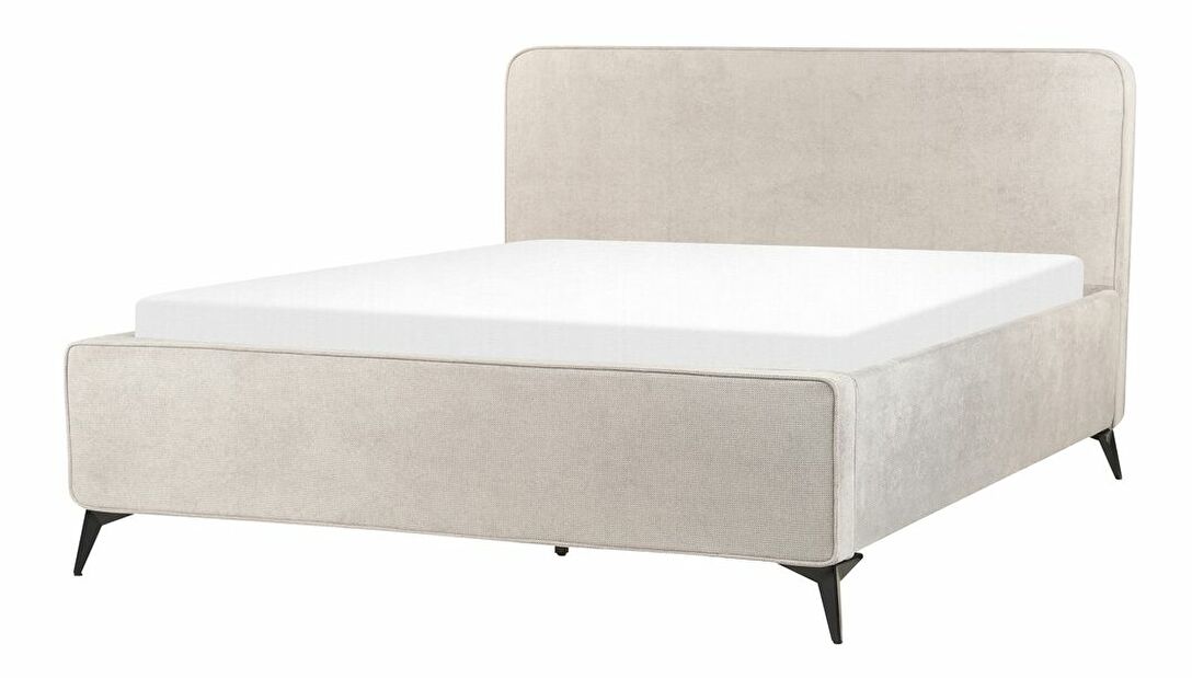 Bračni krevet 160 cm Vardiel (siva) (s podnicom)