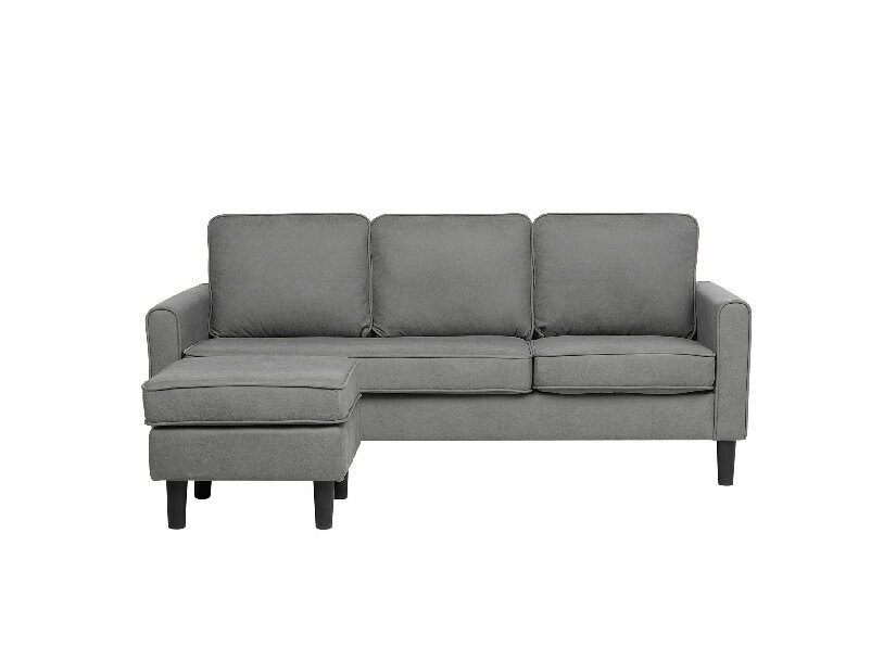 Sofa trosjed Arran (svijetlo siva) (s tabureom)
