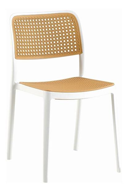Blagovaonska stolica RAVIN (bijela + bež)