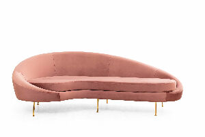 Sofa Essiena (ružičasta) (L)