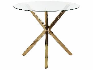 Okrugli blagovaonski stol Sharity (zlatna) (za 4 osobe)