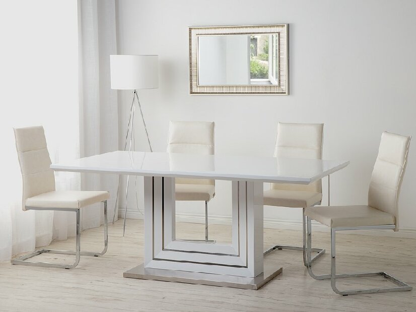 Blagovaonski stol KLAONE 180 x 90 cm (MDF) (bijela) (za 8 osoba)