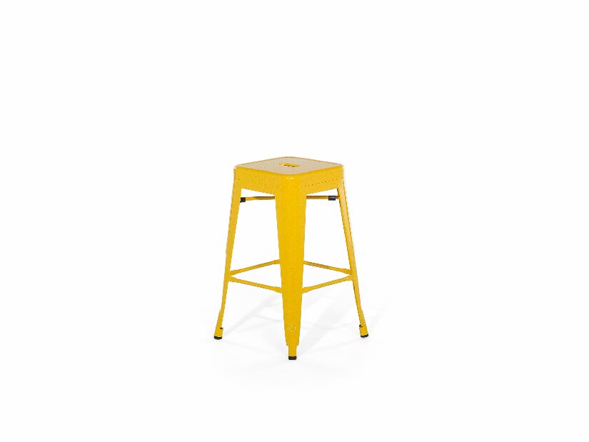 Set barskih stolica 2 kom. 60cm Cabriot (žuta) 