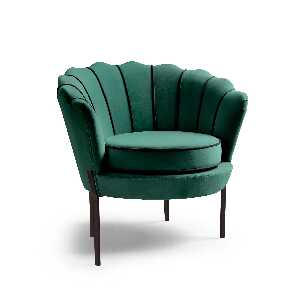 Fotelja za opuštanje Alona (zelena + crna)