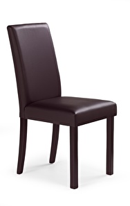Blagovaonska stolica Norah (orah tamni + tamno smeđa)