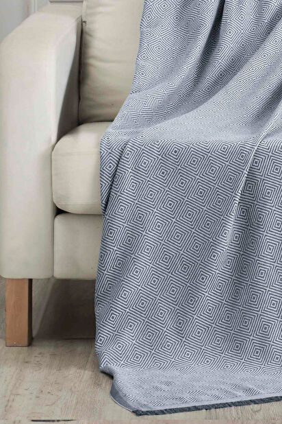 Prekrivač za sofu 175 x 230 cm Elita (siva)