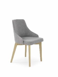 Blagovaonska stolica Tamie (svijetlo siva + hrast sonoma)