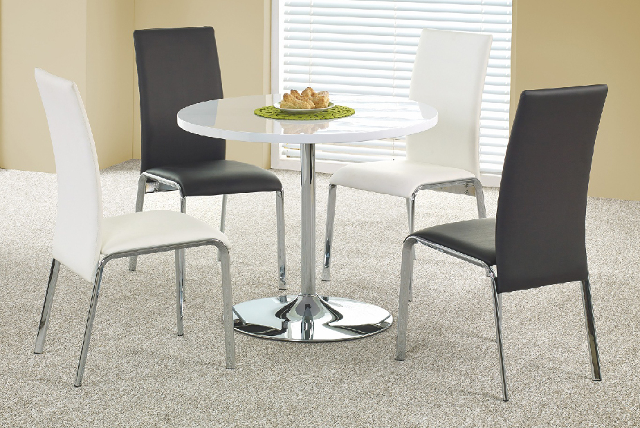 Blagovaonski stol Onie (za 4 osobe) (bijela +krom)
