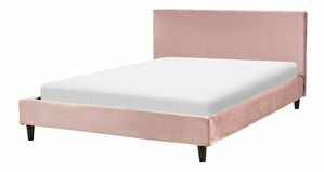 Bračni krevet 140 cm Ferdinand (ružičasta) (s podnicom)