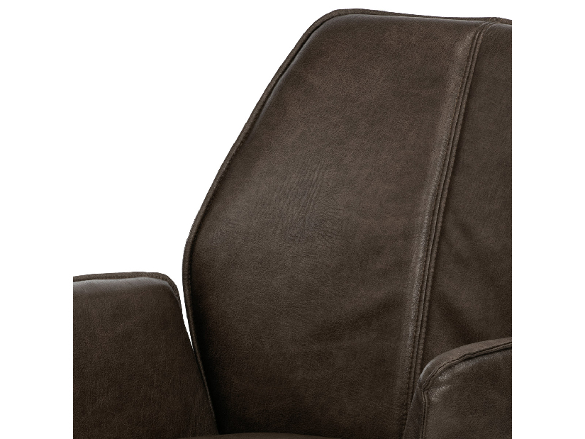 Blagovaonska stolica Hamea-398-BR3 (tamno smeđa + crna)