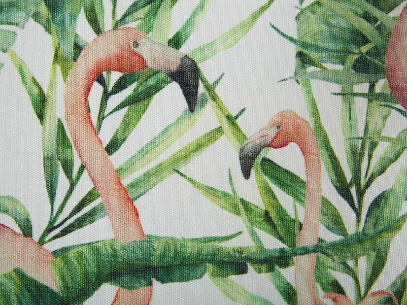 Set navlaka za vrtnu ležaljku (2 kom.) Antio (uzorak flamingo + lišće)