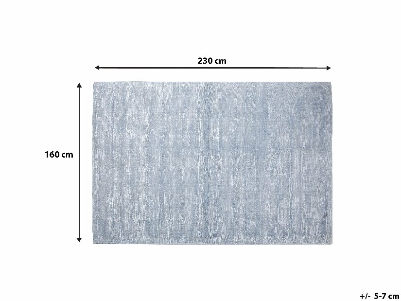 Tepih 230 cm Gari (svijetlo plava)