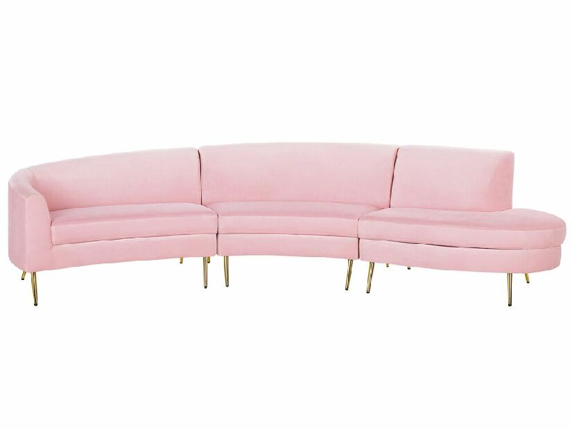 Sofa za 4 osobe Mosza (ružičasta)
