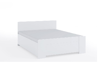 Bračni krevet 160 cm Bonaparte P (bijela) (s podnicom)