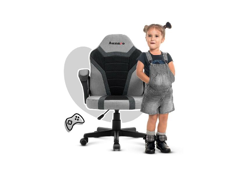 Dječja gaming stolica Rover 1 (crna + siva)